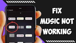 How i Fix Instagram Story Music Not Working! 2023 | Instagram Story Music Not Showing