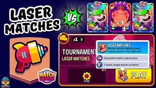 TOURNAMENT! 8 players Laser Matches + Special O’Rama + Super Sprint | Match Masters