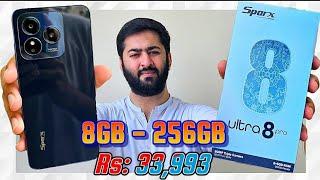 Sparx Ultra 8 Pro Unboxing and Review In Pakistan