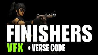 Finishers 3.0 In UEFN Using Verse + Tons of Animations #uefn #fortnite #fortnitecreative