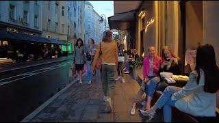 Richest areas in Moscow after sanctions, Walking tour, Russia 4K.