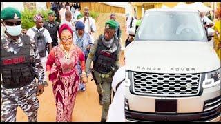 Swag! 4 Policemen Escort Lizzy Anjorin and Her Husband to Their Latest Range Rover