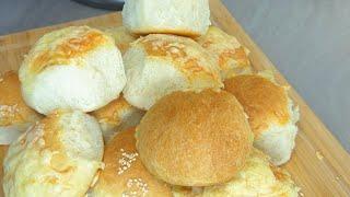 Bukë e butë pambuku për mëngjes  Frühstückes Brötchen Backen,ganz einfach