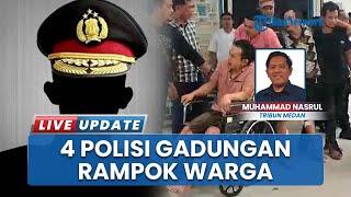 4 Polisi Gadungan Rampok Warga Medan, Peras Korban Rp 15 Juta Modus Razia Narkoba Berhasil Diciduk