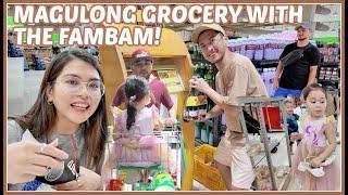 MAGULONG GROCERY WITH THE FAMBAM!  I RichZigzVlogs