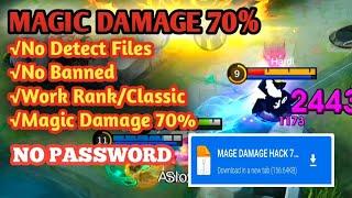 Magic Damage Hack 70% No Password