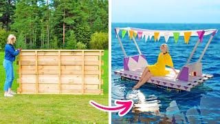 AMAZING SUMMER DIYS FOR YOUR BACKYARD