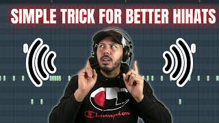 FL Studio Hi Hat Trick  l  Easy Way to make hi hats  2022