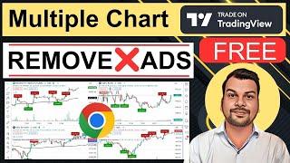 Multiple Chart On Tradingview Free | How To Remove Ads In Tradingview Free | Multiple chart Layout