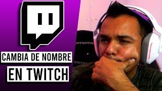 COMO CAMBIAR TU NOMBRE DE USUARIO EN TWITCH | FERCONECTA | TUTORIAL