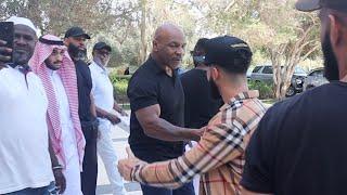 MIKE TYSON CONFRONTS ME BEFORE MY BOXING FIGHT!!