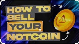How to Sell Your Notcoin // How to Redeem Your Notcoin Voucher / How to Claim Notcoin to Wallet