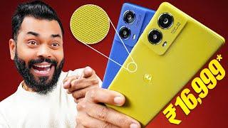 Motorola g85 Unboxing & First Look  3D Curved pOLED, 50MP OIS LYT-600 @ ₹16,999*!