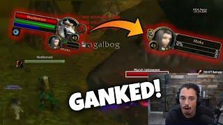 First PvP GANK on OFFICIAL HARDCORE?