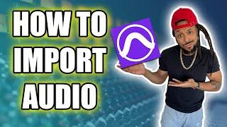 How to Import Audio Pro Tools