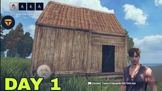 Last Island Of Survival Unknown 15 day Series in Hindi Day 1 (Episode 1) Make House  #technogamer