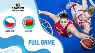 Czech Republic v Belarus | Full Game - FIBA Women's EuroBasket 2023 Qualifiers