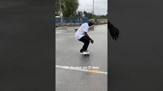 Skating with big feet #shorts #switchflipjones #skateboarding #skating