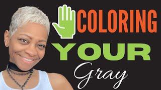 STOP COLORING YOUR HAIR | and learn how to embrace your gray hair transition