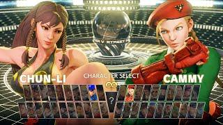 Street Fighter V: Champion Edition All Characters unlocked All  New DLCs Costumes  Update 2021