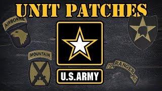 US Army Unit Patches