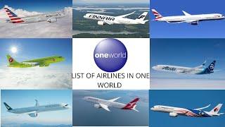 List Of Airlines in one World