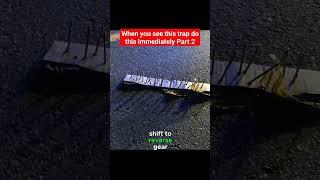 When you see th is car trap do this immediately #trap #cartrap # robbery #safedriving  #viral