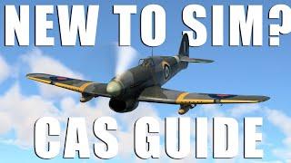 War Thunder Sim - Beginner's guide to CAS (Close Air Support) | How To Use Bombs, Rockets & Cannons!