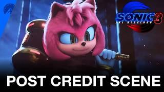 Sonic the Hedgehog 3 (2024) | AMY ROSE POST CREDIT SCENE | Metal Sonic Army, Sonic Movie 4 & More!