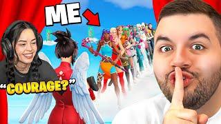 I Went UNDERCOVER In Valkyrae's Fortnite Fashion Show!