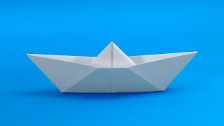 Оригами: кораблик классический. Как сделать кораблик из бумаги А4 без клея и ножниц - лёгкое оригами