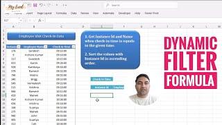 Master Dynamic Formulas in Excel 2024: Filter & Sort Like a Pro | Advanced Skills for Data Mastery