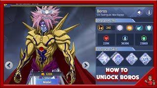 HOW TO UNLOCK BOROS | One Punch Man Road To Hero 2.0