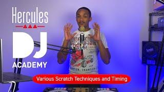 DJControl Inpulse T7 Premium | Various Scratch Techniques and Timing | English