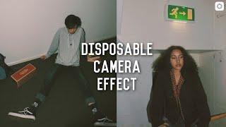 Disposable Camera Effect | VSCO Tutorial
