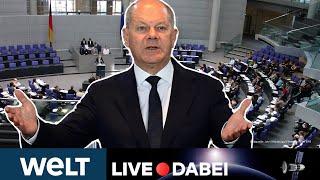 DEUTSCHER BUNDESTAG: Debatte - Wie Kanzler Scholz und Minister Habeck im Parlament gegrillt werden