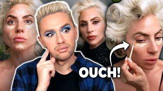 Reacting to LADY GAGA'S MAKEUP TUTORIAL! | Pro MUA's Pros and Cons!