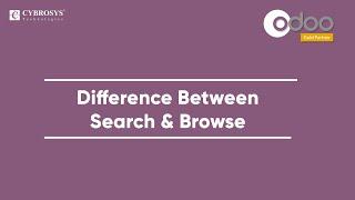 Difference Between Search and Browse in Odoo | search() vs browse() in Odoo | ORM Methods