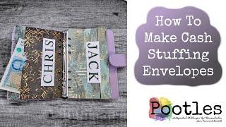 How To Make Cash Stuffing Envelopes for Binders