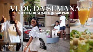 VLOG Um final de semana em São Paulo, andando na Oscar Freire, fotos improvisadas e muito mais