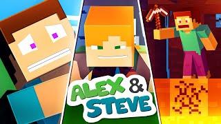 Alex and Steve Life: MOVIE 4 (Minecraft Animation)