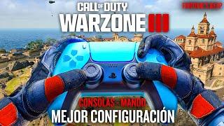 LA MEJOR CONFIGURACION en CONSOLAS para WARZONE 3 (MANDO) PS4, PS5, XBOX