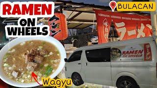 THE BEST WAGYU RAMEN, sa Bulacan Matatagpuan | Izuyama Ramen on Wheels