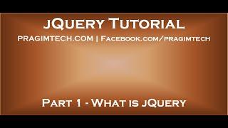 What is jQuery