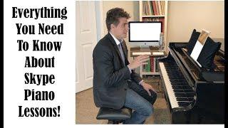 Do Skype Piano Lessons ACTUALLY Work?? Josh Wright Piano TV