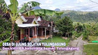 Suasana Desa Yang Indah Di Ujung selatan kabupaten Tulungagung || Desa Terpencil