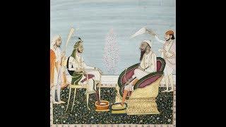 Maharaja Kharak Singh and His Son, Prince Nau Nihal Singh