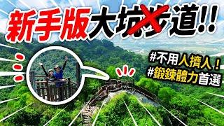 超簡單新手稜線山！不再去’’大坑步道’’人擠人️開箱潭子最強早餐店！！隱藏的超豪華剉冰店《台中潭子小城鎮旅遊》