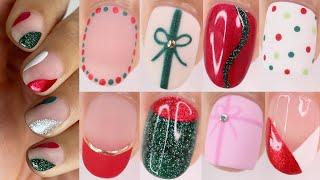 TOP 20 CHRISTMAS NAIL DESIGNS 2024 | huge Christmas nail art compilation, relaxing Christmas music