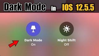 Dark Mode  in IOS  12.5.5 - NEW  || Dark Mode for iPhone 6 & 6+ IOS 12.5.5